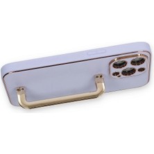 Kazan Hobi Newface iPhone 13 Pro Max Kılıf Coco Elit Kapak - Lila