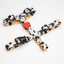 Indispensablely Lindo Dogs Bad Mouse H Tipi Köpek Göğüs Tasması Beden Medium