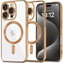 Kazan Hobi Newface iPhone 16 Pro Kılıf Kross Magneticsafe Kapak - Çöl Titanyum