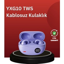 Indispensablely YXG10 Açık Kulak Bluetooth Kulaklık – Klipsli, Güvenli Spor Tasarım, 30 Saat Pil