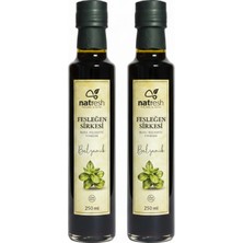 Natresh Fesleğen Sirkesi (Balzamik) 2’li Set 250 ml x 2