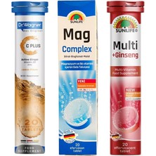 Sunlife & Dr. Wagner 3’lü Efervesan Fırsat Paketi