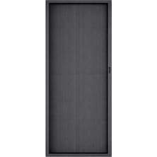 Plise Akordion Sürgülü Antasit Renk Kapı Sineklik