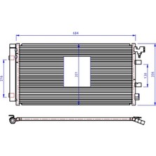 Oris Ototek Yedek Parça Fluence-Megane Iıı Klima Radyatörü 921000005R