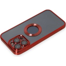 Kazan Hobi Newface iPhone 14 Pro Kılıf Slot Silikon - Kırmızı