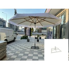 Zey Camping  4m2 Kamp Bahçe Plaj Teras Cafe Restorant Semşiye (Ayak Dahil )