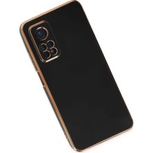 Kazan Hobi Newface Xiaomi Mi 10T Kılıf Volet Silikon - Siyah