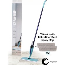 Normadia 360 Derece Dönen Premium Yüksek Kaliteli Spray Mop