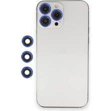 Kazan Hobi Newface iPhone 12 Pro Max Shine Kamera Lens - Lacivert