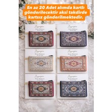 Fiore Hediyelik Kına Hediyelik Etnik Desen Kumaş Cüzdan Kına Hatırası Karışık Renk 10 Adet Kınada Dağıtmalık