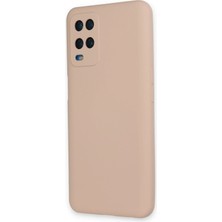 Kazan Hobi Newface Oppo A54 4g Kılıf Nano Içi Kadife Silikon - Pudra