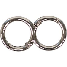 Ritzz Ikili Yaylı Halka Çanta Klipsi