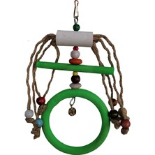 Zemira Hlı Ipli Boncuklu Kuş Oyuncağı 10 / 20 cm