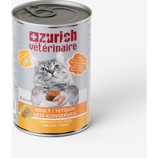 Zemira Veterinaire Pate Tavuklu Yetişkin Kedi Konservesi 415 gr