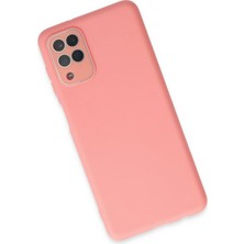 Kazan Hobi Newface Samsung Galaxy A22 Kılıf Lansman Glass Kapak - Pembe