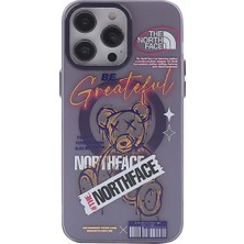 Kazan Hobi Newface iPhone 14 Pro Kılıf Apollo Magneticsafe Desenli Kapak - Apollo Mor - 2