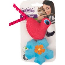 Storozde Pawise Örgü Kedi Oyuncağı Kuş - Çiçek