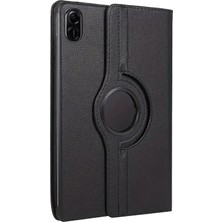 Kazan Hobi Newface Huawei Honor Pad 10 12.1 Kılıf 360 Tablet Deri Kılıf - Siyah