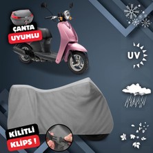 ULTRASHOP Honda Today 50 Su Geçirmez Motosiklet Brandası Arka Çanta Top Case Uyumlu Motosiklet Branda
