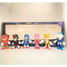 Admay Sonic The Hedgehog 6’li Figür Seti – Sonic, Tails, Knuckles, Shadow 6-7 cm