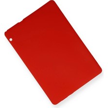 Kazan Hobi Newface Huawei Mediapad T5 10 Kılıf Evo Tablet Silikon - Kırmızı