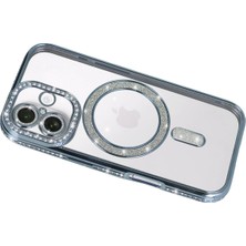 Kazan Hobi Newface Apple iPhone 17 Joke Simli Magneticsafe Kılıf - Mavi