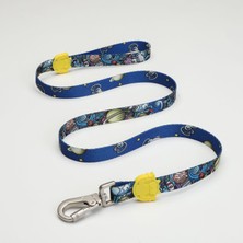 Indispensablely Lindo Dogs Apollo Köpek Gezdirme Kayışı Mavi/sarı Large