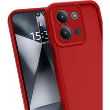 Kazan Hobi Newface Xiaomi Redmi 15C 4g Viera Silikon - Kırmızı