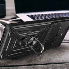 Kazan Hobi Newface Realme 11 Pro Kılıf Pars Lens Yüzüklü Silikon - Yeşil