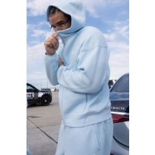 Veloria Tech Fleece x Nocta Blue Mavi Double Face Unisex Eşofman Takımı