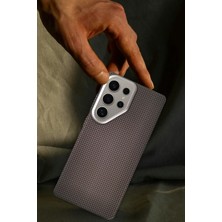 Kazan Hobi Joko Samsung Galaxy S23 Ultra Besa Magsafe Kapak - Titan Gri