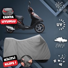 ULTRASHOP Kuba Hasat 100 Su Geçirmez Motosiklet Brandası Arka Çanta Top Case Uyumlu Motosiklet Branda