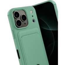 Kazan Hobi Newface Apple iPhone 17 Pro Max Kelvin Kartvizitli Silikon - Açık Yeşil