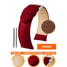  14mm-16mm-18mm-20mm-22mm-24mm-26mm-28mm saatlerle uyumlu soft deri saat kordonu kayışı al11-kb-r