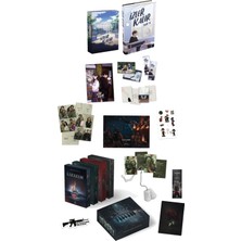 Pukka Yayınları Izler Kalır 1 Kutulu Set Ciltli ve Kazazede 4lü Set Askeri Künye Kutulu Yan Boyalı Ciltli