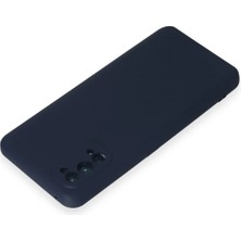 Kazan Hobi Newface Realme 7 Pro Kılıf Nano Içi Kadife Silikon - Lacivert