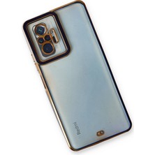 Kazan Hobi Newface Xiaomi Redmi Note 10 Pro Kılıf Liva Lens Silikon - Mavi