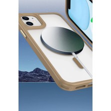 Kazan Hobi Newface iPhone 12 Kılıf Enka Magsafe Silikon Kılıf - Lacivert