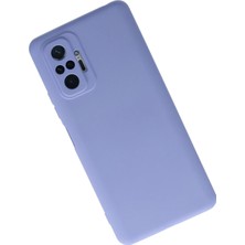 Kazan Hobi Newface Xiaomi Redmi Note 10 Pro Kılıf Nano Içi Kadife Silikon - Lila