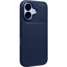 Kazan Hobi Newface Apple iPhone 17 Auto Focus Karbon Kapak - Lacivert