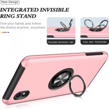 Kazan Hobi Newface Samsung Galaxy A01 Core Kılıf Elit Yüzüklü Kapak - Pembe