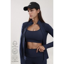 Bled Premium 3’lü Yoga Spor Takım – Tayt - Bralet - Ceket