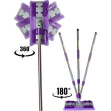 Normadia Yedek Bezli Çok Amaçlı Mikrofiber Yer ve Duvar Temizlik Mop’u