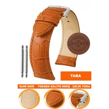  14mm-16mm-18mm-20mm-22mm-24mm-26mm-28mm saatlerle uyumlu soft deri saat kordonu kayışı al11-kb-t