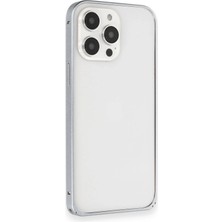 Kazan Hobi Joko iPhone 15 Pro Metal Bumper Mat Kapak - Gri