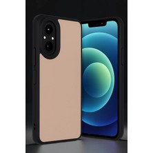 Kazan Hobi Newface Realme 12 Lite Kılıf Aras Deri Kapak - Pudra