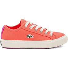 Lacoste Backcourt Kadın Turuncu Sneaker