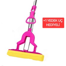 Normadia Pratik Kendinden Sıkmalı Kelebek Mop Seti, Yedek Uç Hediyeli