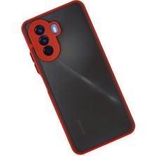 Kazan Hobi Newface Huawei Nova Y70 Kılıf Montreal Silikon Kapak - Kırmızı