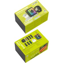 Kazan Hobi Karler Bass K28 Kombo 7 Adet Kordon Akıllı Saat Airpods Kulaklık Kablosuz Hoparlör Set - Siyah